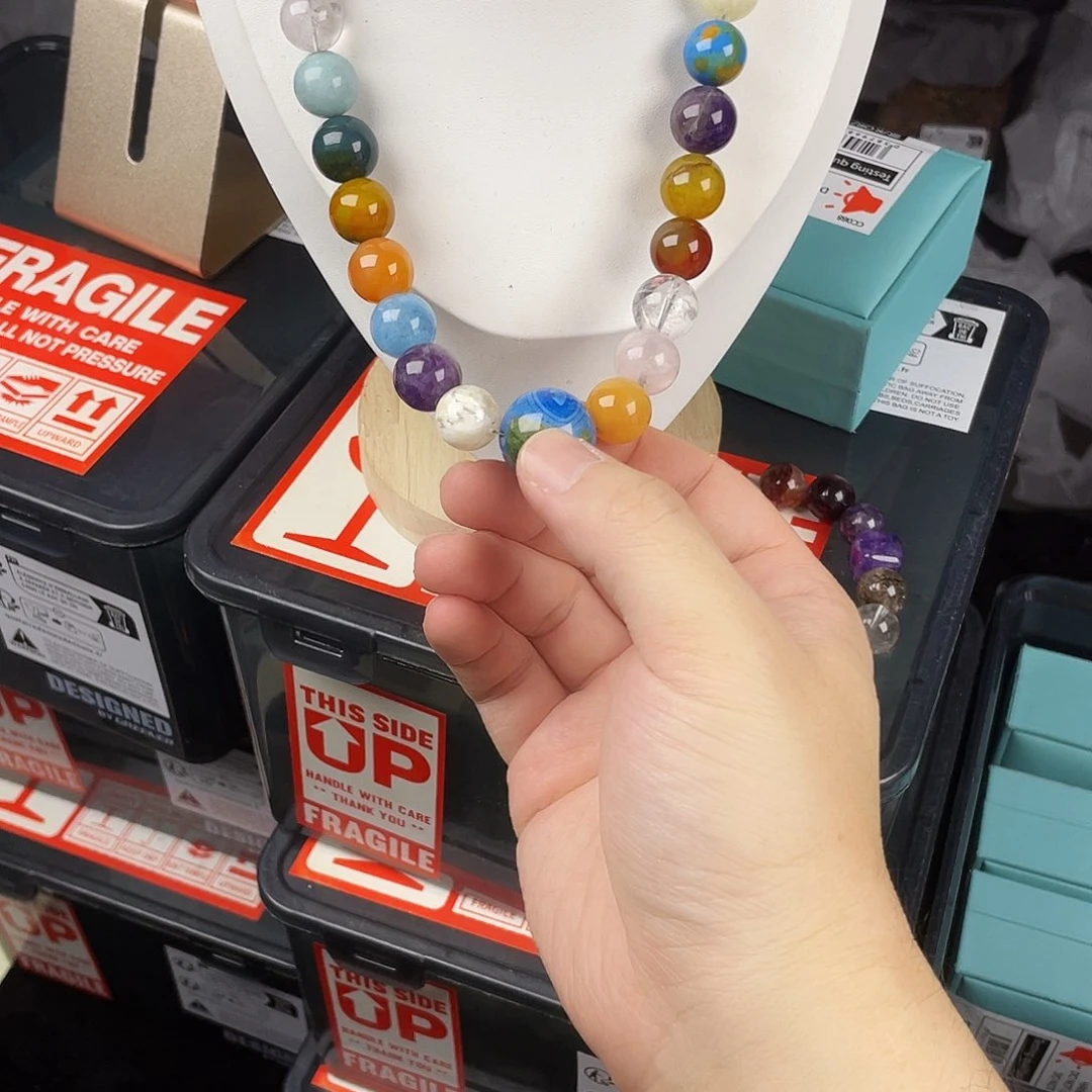 银S925镶嵌水晶手链