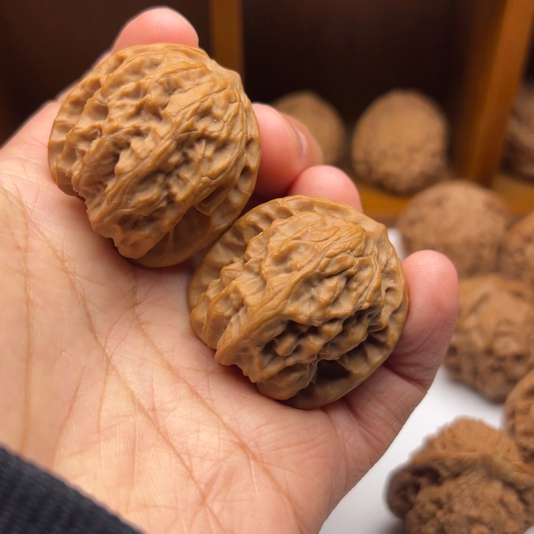 文玩核桃吊坠37尺全品野狼