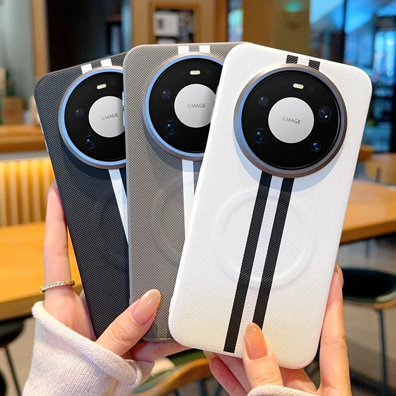 适用于华为Mate80Promax手机壳全包防摔素皮磁吸秋冬简约高端新款