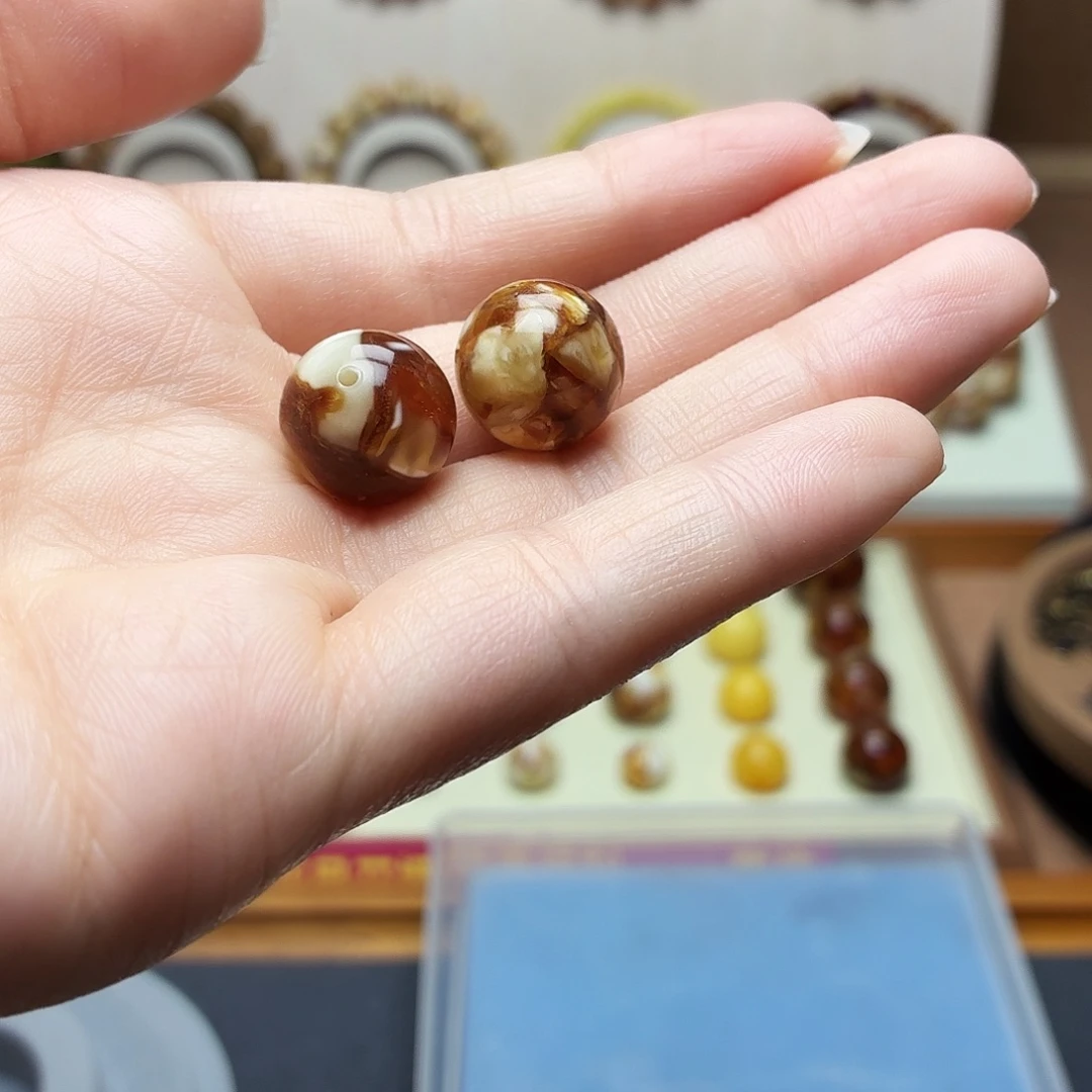 码***师沁色老型单珠两颗14.2