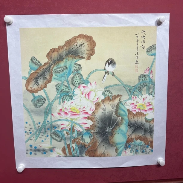 山水画作品书画书法