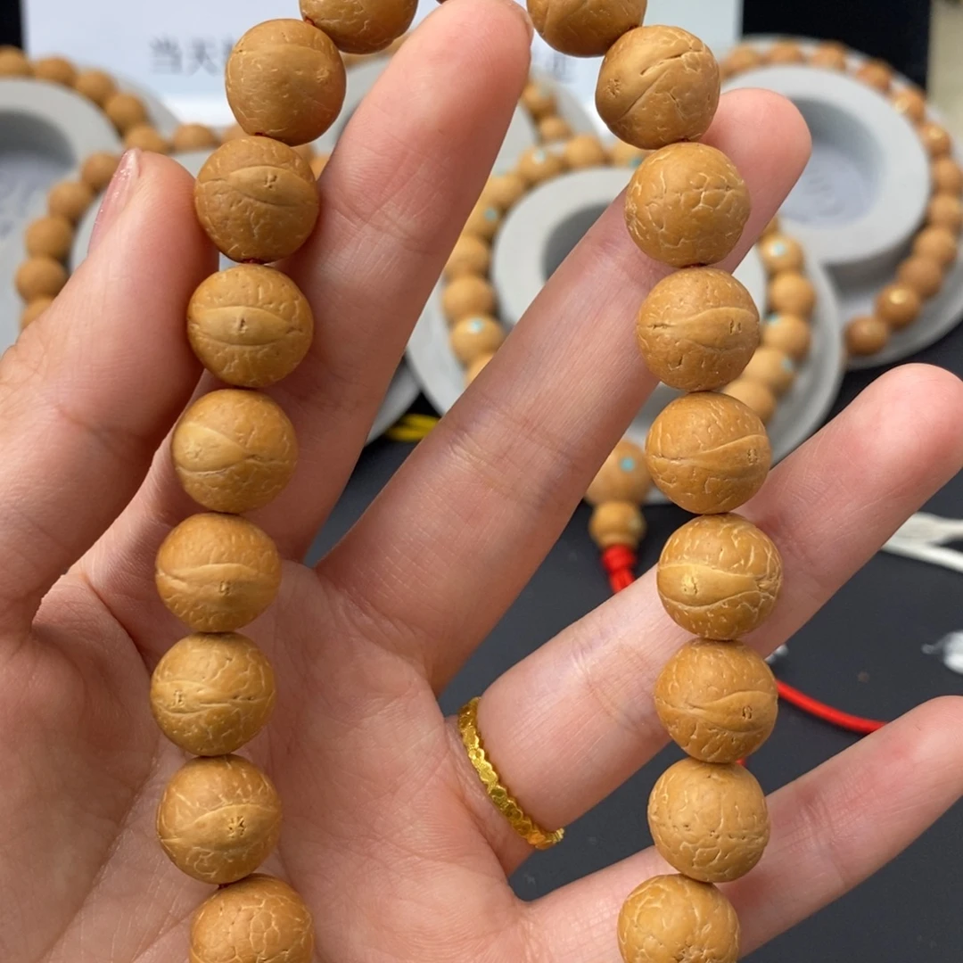 凤眼菩提吊坠12.5手串