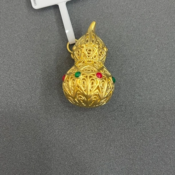 【莹莹专享】足金999饰品 葫芦 1.44 GP 纳金添福