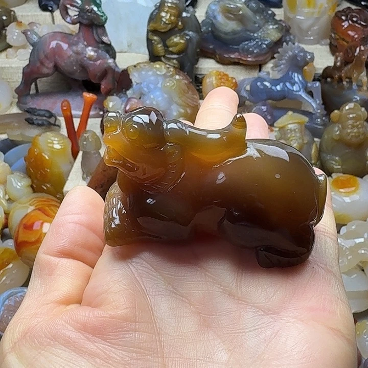 玛瑙/玉髓未镶嵌饰品