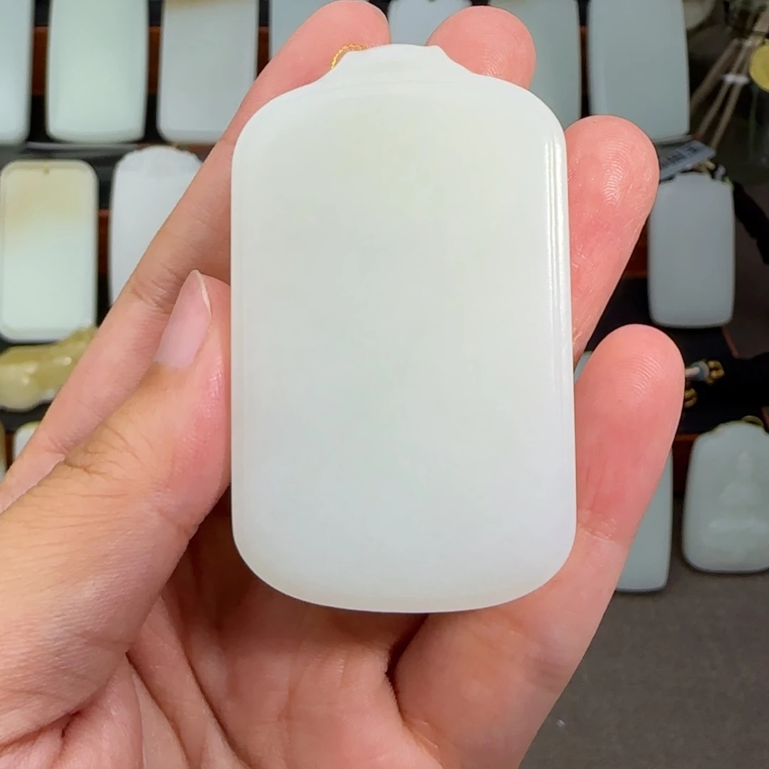 ～***～和田玉未镶嵌颈饰