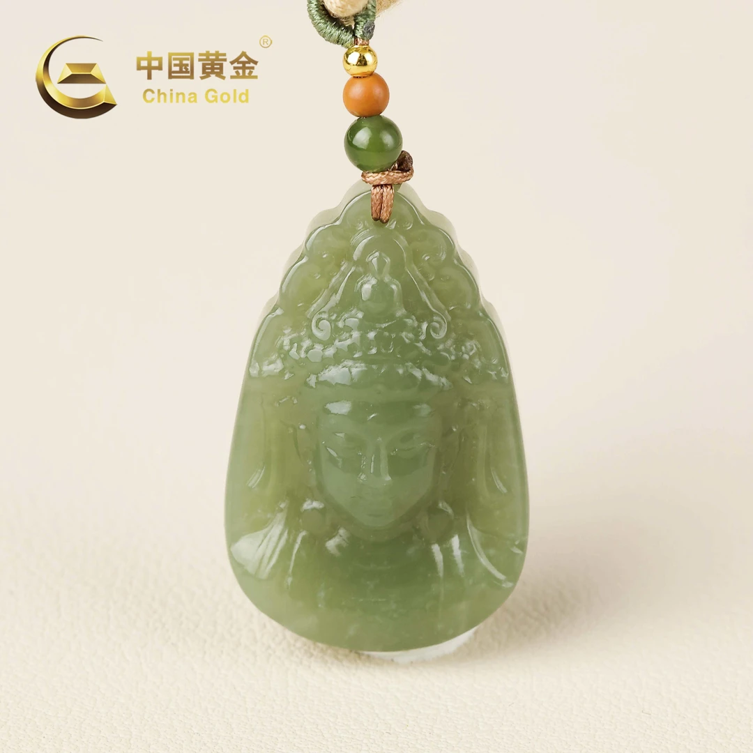 【中国黄金】裕慧 | 和田玉*吊坠*未镶嵌-D11892-臻