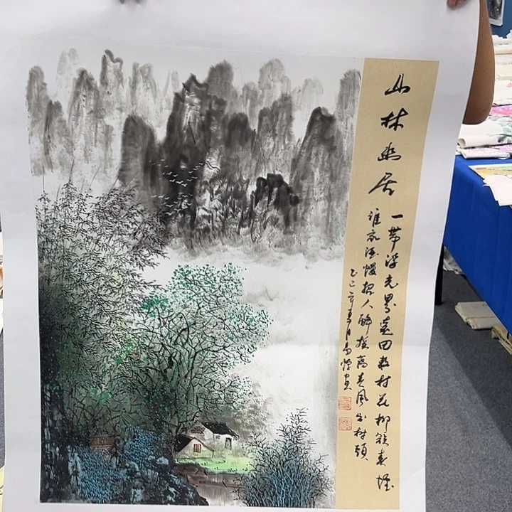 国画手绘国画欣赏一下