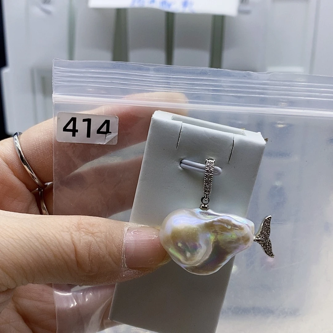 颈饰合金淡水珍珠