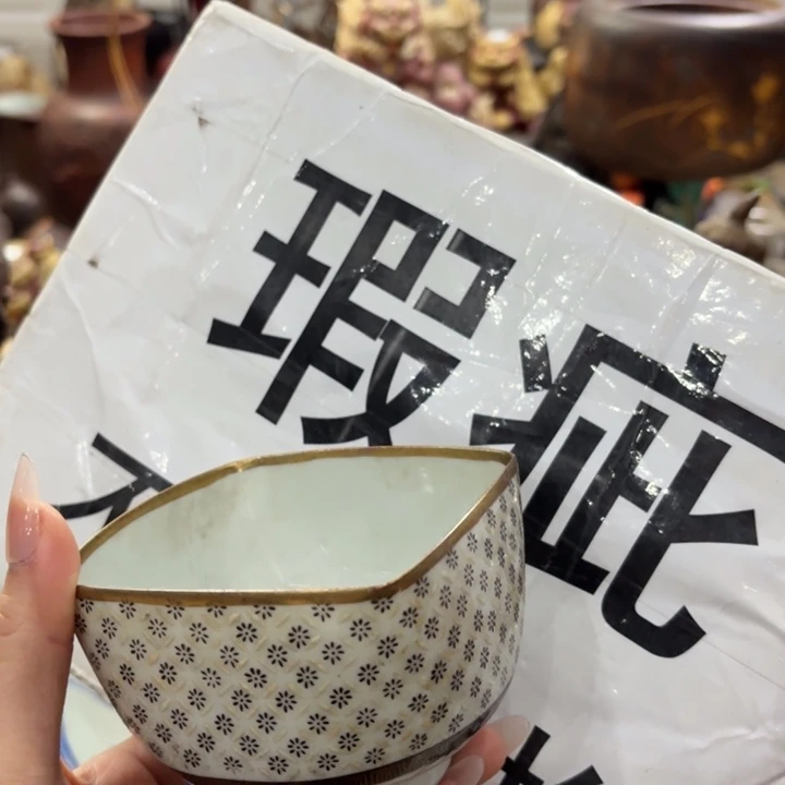 陶瓷古美术置物摆件