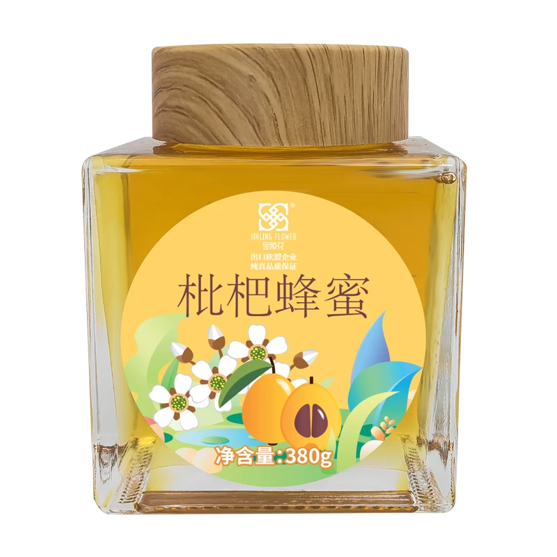 金陵花枇杷蜂蜜冬季新采枇杷蜜纯正自然成熟蜜380g