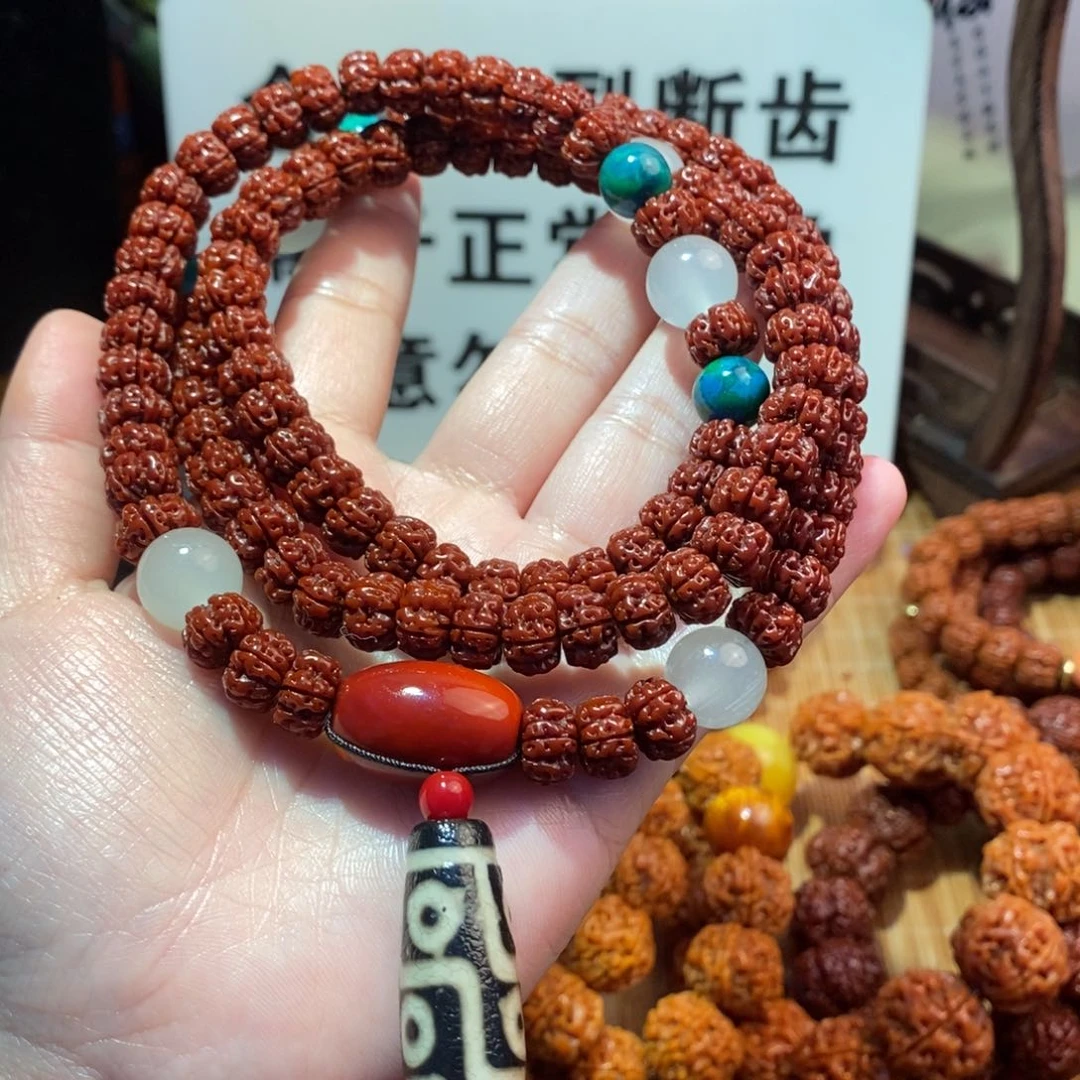 金刚菩提吊坠保**叔10-108老树王配饰