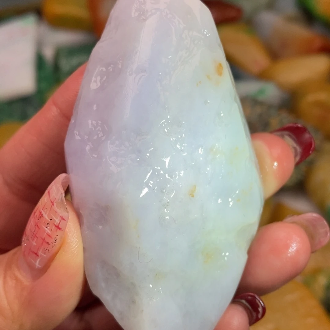 翡翠颈饰未镶嵌缅甸翡翠