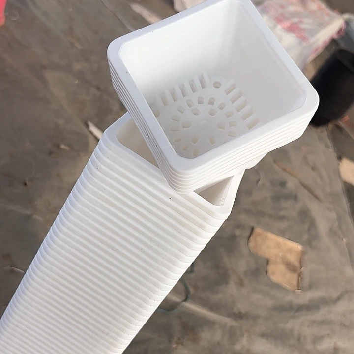 100白方盆9公分高7公分30个