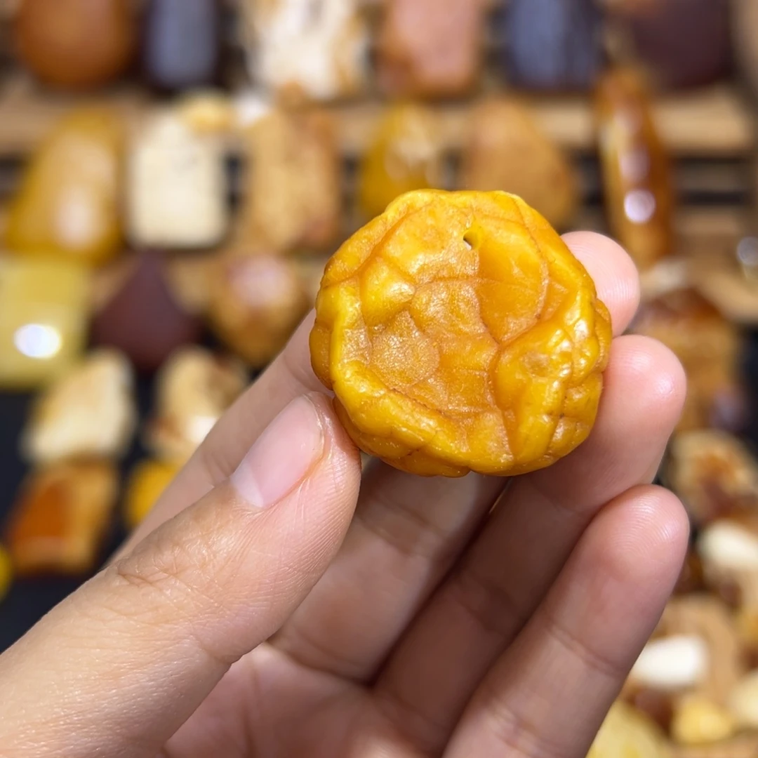 定制琥珀未镶嵌琥珀蜜蜡
