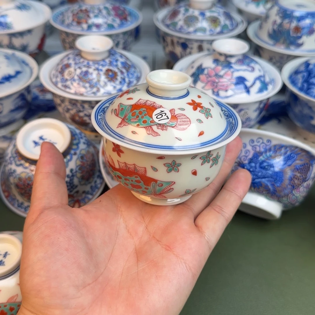 彦祖纯手工手绘茶具167