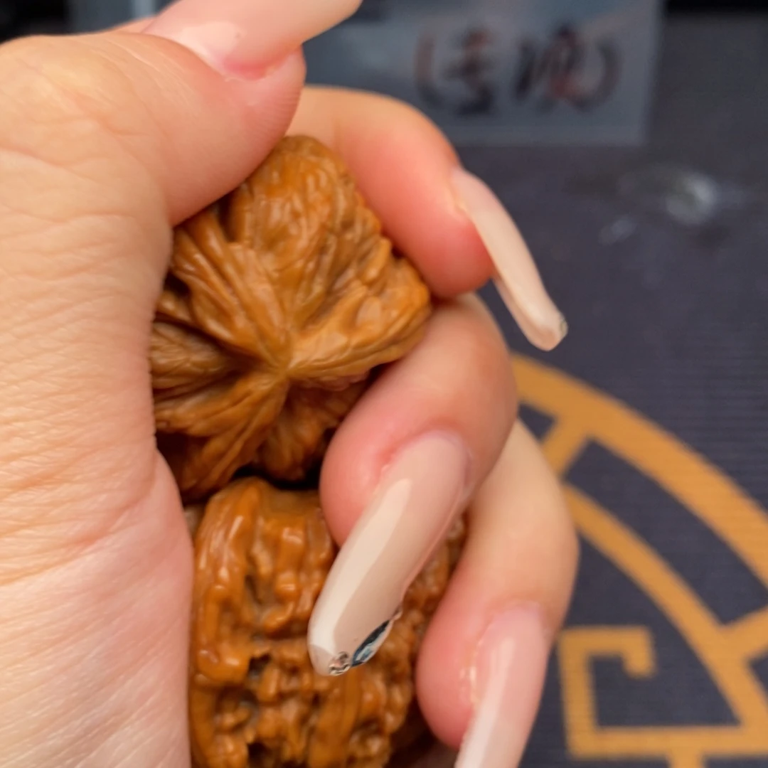 范***鏈吊坠文玩核桃白狮子