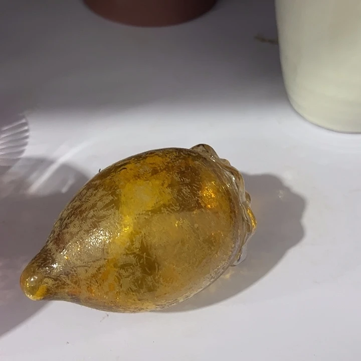 陶瓷琉璃松果摆件