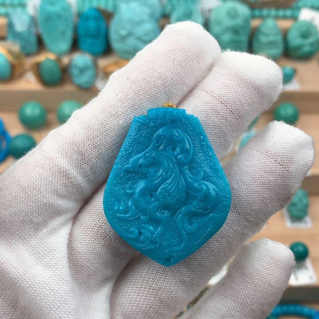 绿松石配饰未镶嵌