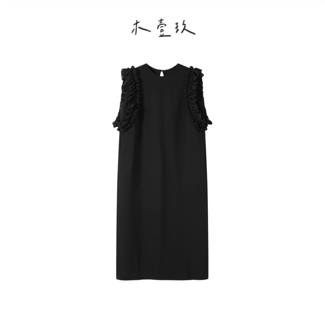 【木壹玖】法式小众连衣裙 Row 小飞袖