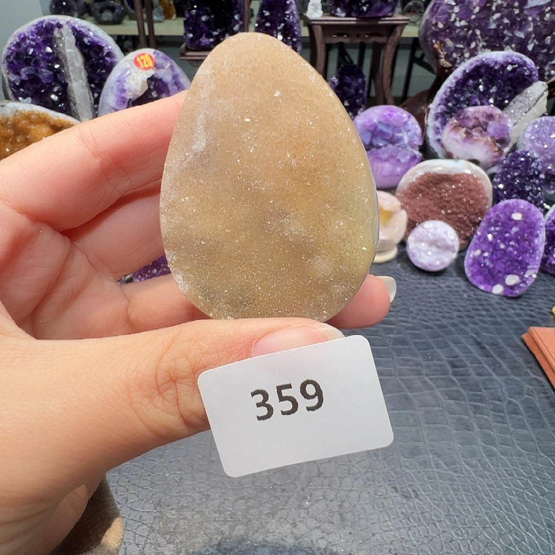 珠宝半成品未镶嵌紫晶