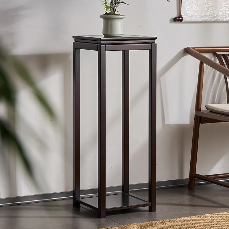 实木花架榫卯整装花台中式家用花几客厅阳台花盆架室内盆景台架子