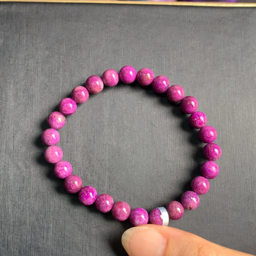 未镶嵌苏纪石（舒俱来）桃红樱花手链