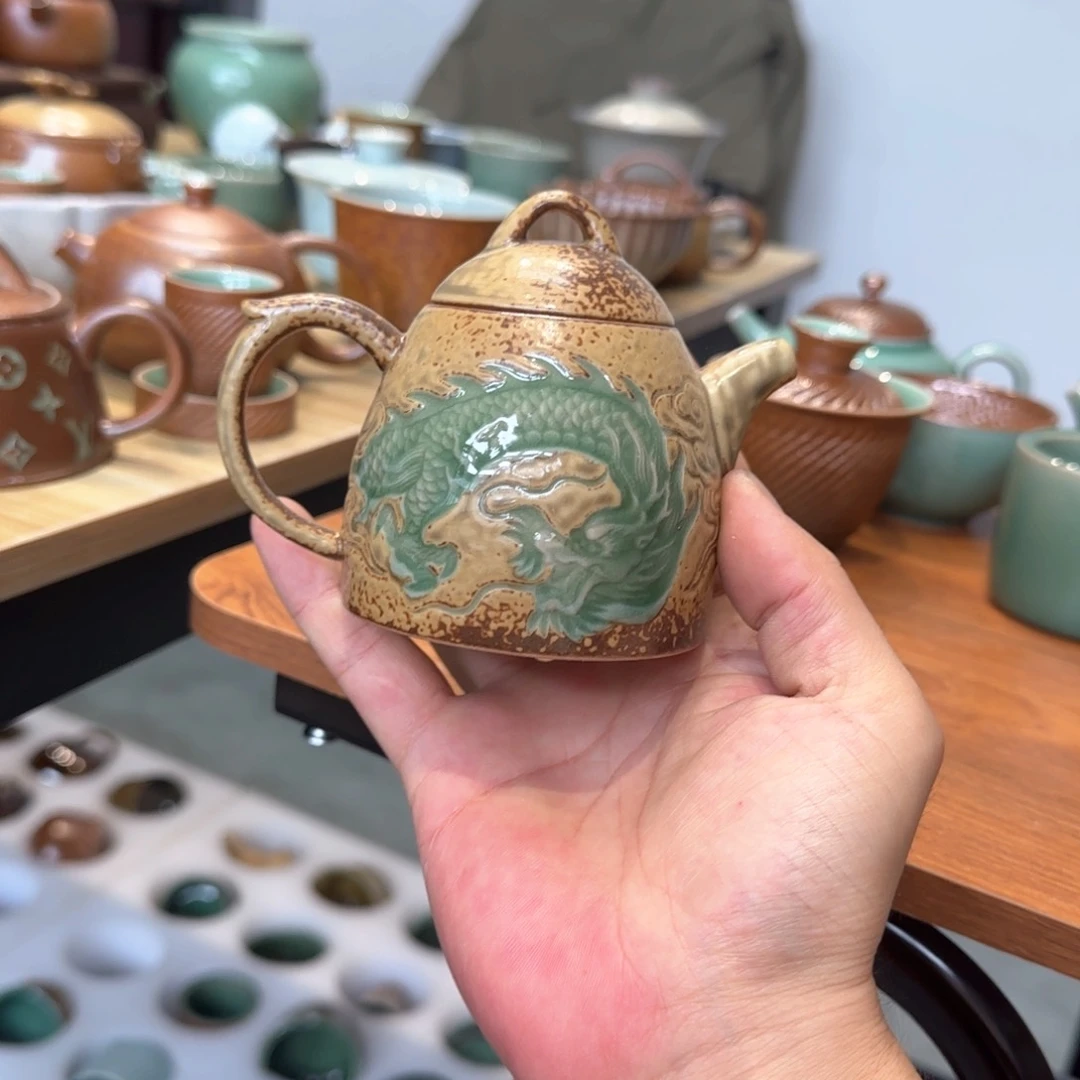 小金茶具青瓷茶器