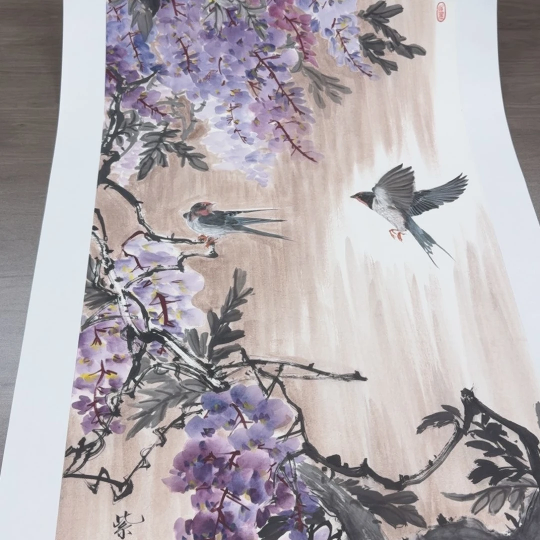 国画国画手绘国风