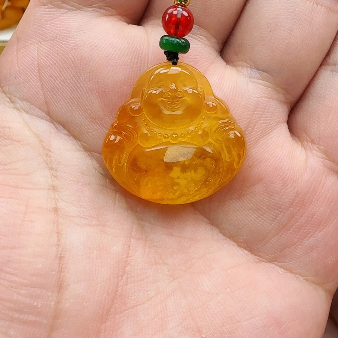 琥珀颈饰未镶嵌假一赔十，特价