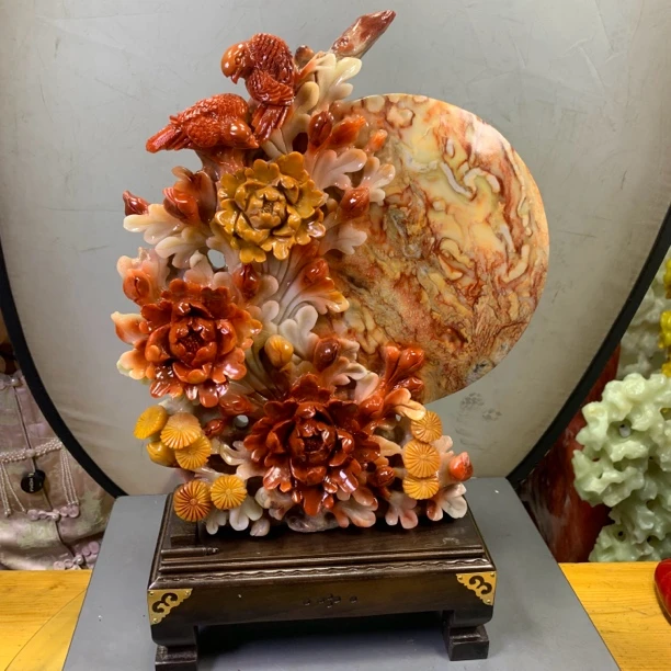 《付米链接》家居装饰品乔迁开业公司办公室客厅摆件工艺品送礼