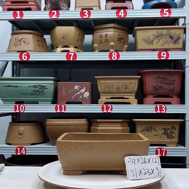 紫砂花盆紫砂花盆