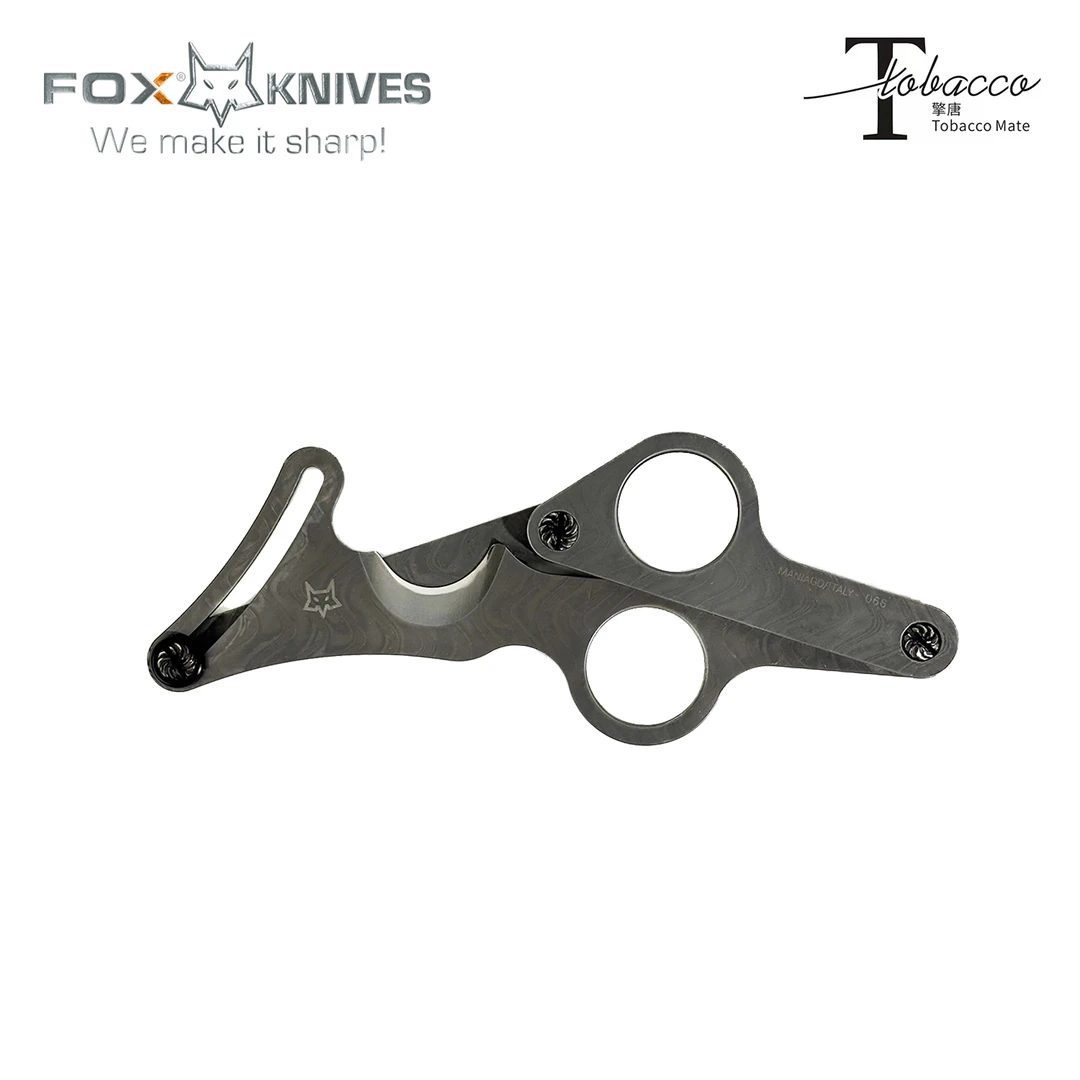 官方正品 意大利FOX KNIVES狐狸 大马士革钢 雪茄刀雪茄剪高硬度