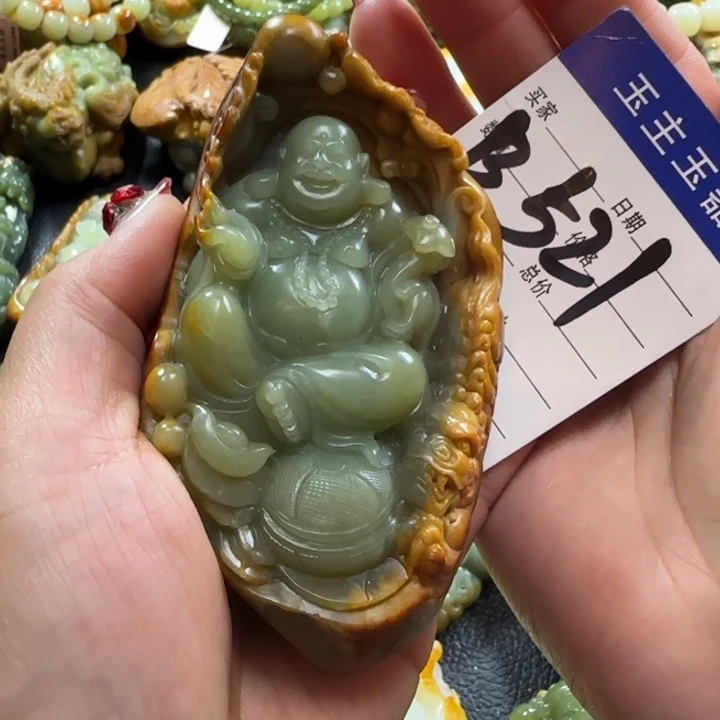 和田玉手把未镶嵌“****”