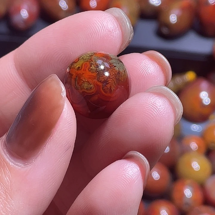 玛瑙/玉髓未镶嵌天然战国红玛瑙玉髓