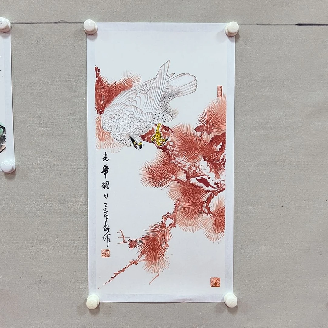 国画白光国画精品