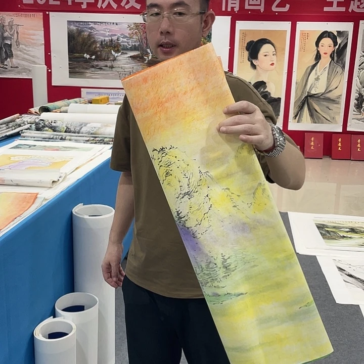 国画今天早上国画作品欣赏