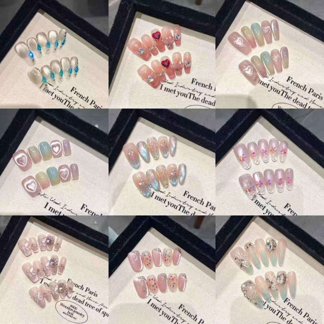 爆款孤品轻奢纯手工穿戴甲