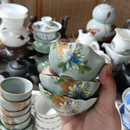 茶杯茶壶盖碗茶叶罐陶瓷陶瓷