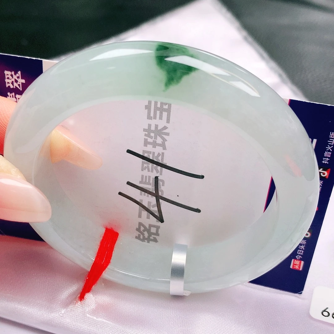 翡翠未镶嵌手镯缅甸天然a货翡翠手镯