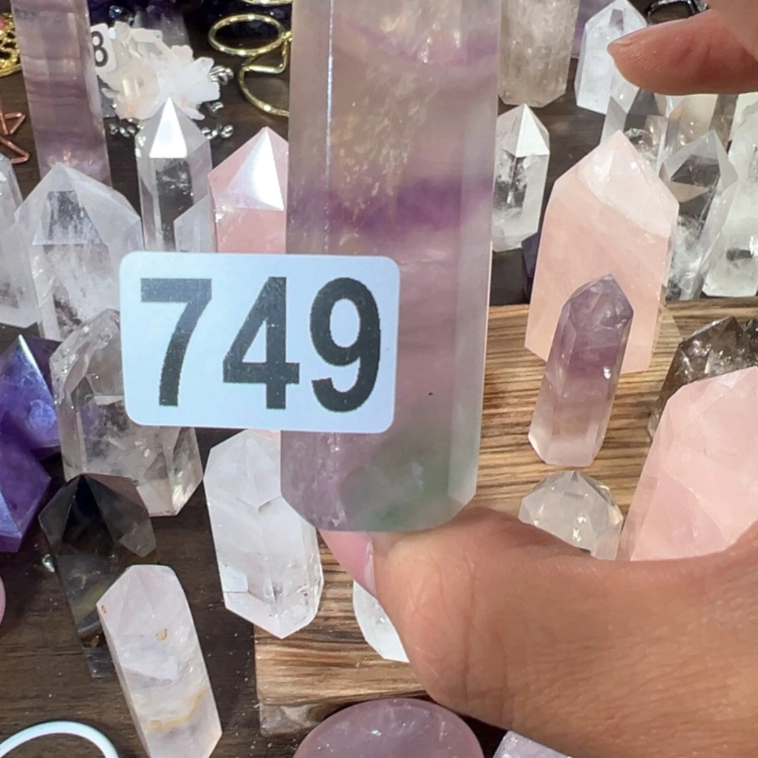 水晶天然水晶，默认微瑕未镶嵌心***~