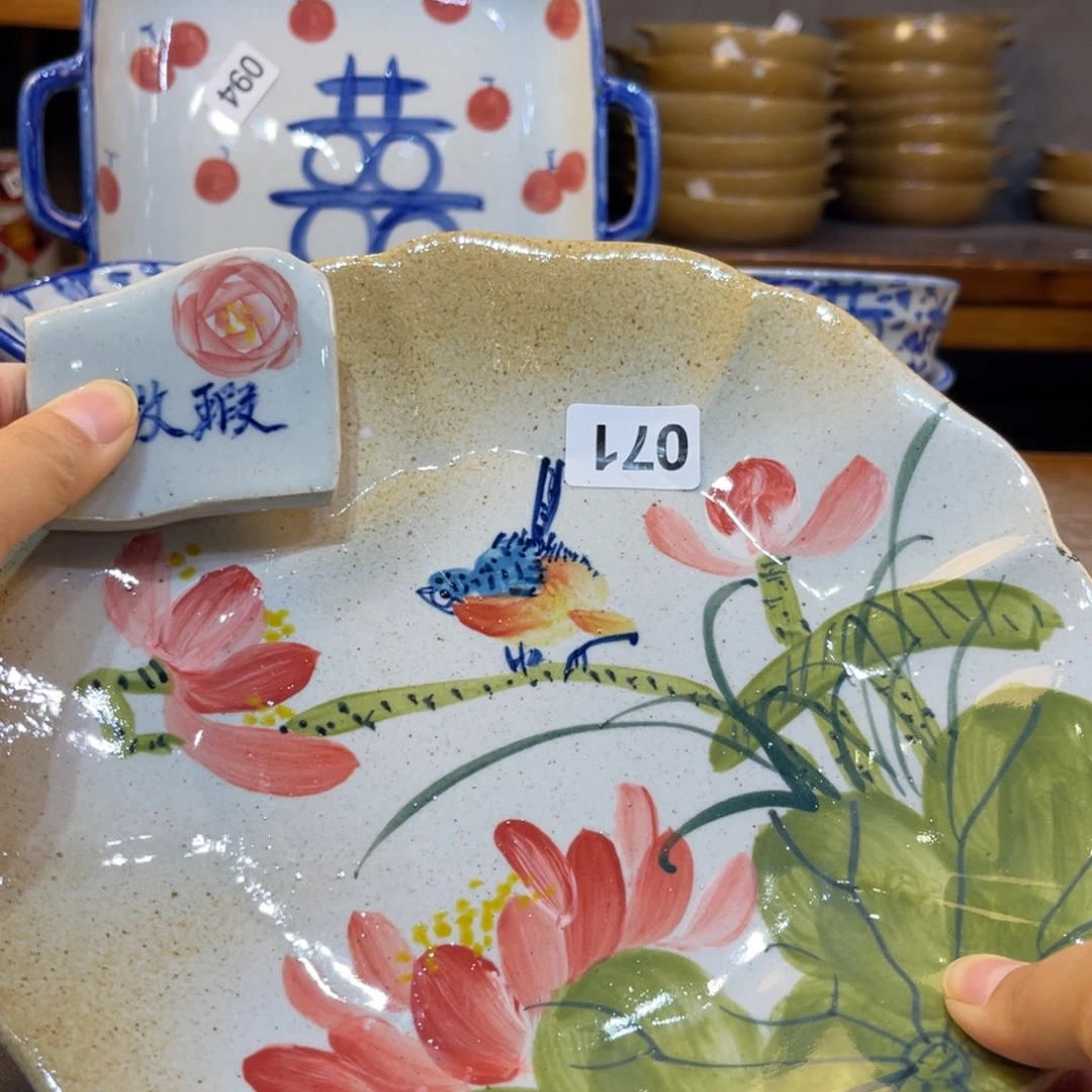 瓷片景德镇手工制作