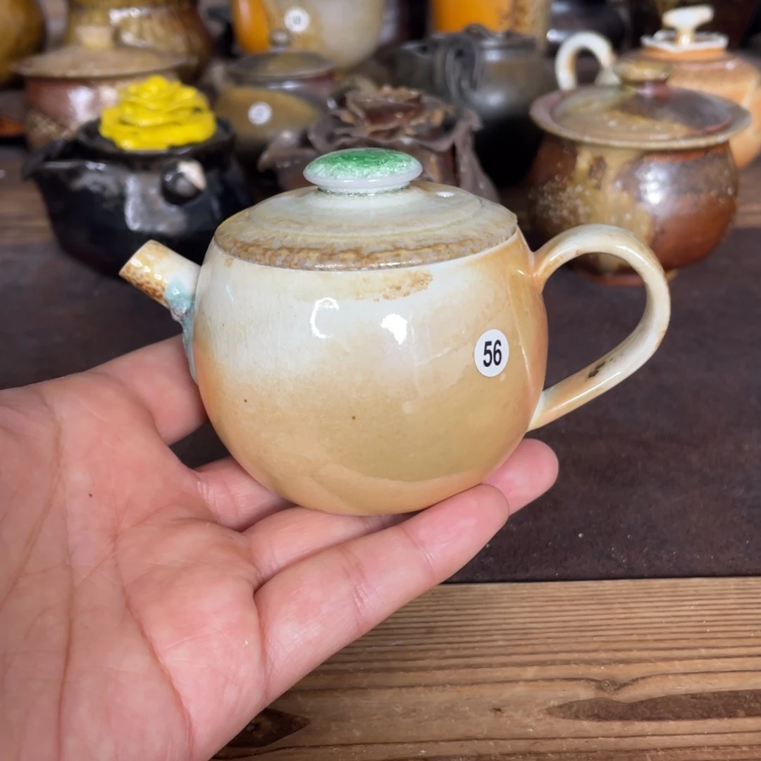 56巨轮。   微瑕。 柴烧