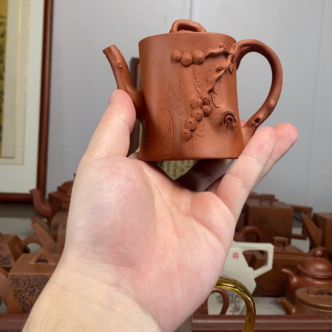 茶壶紫砂原矿泥料传统工艺制作