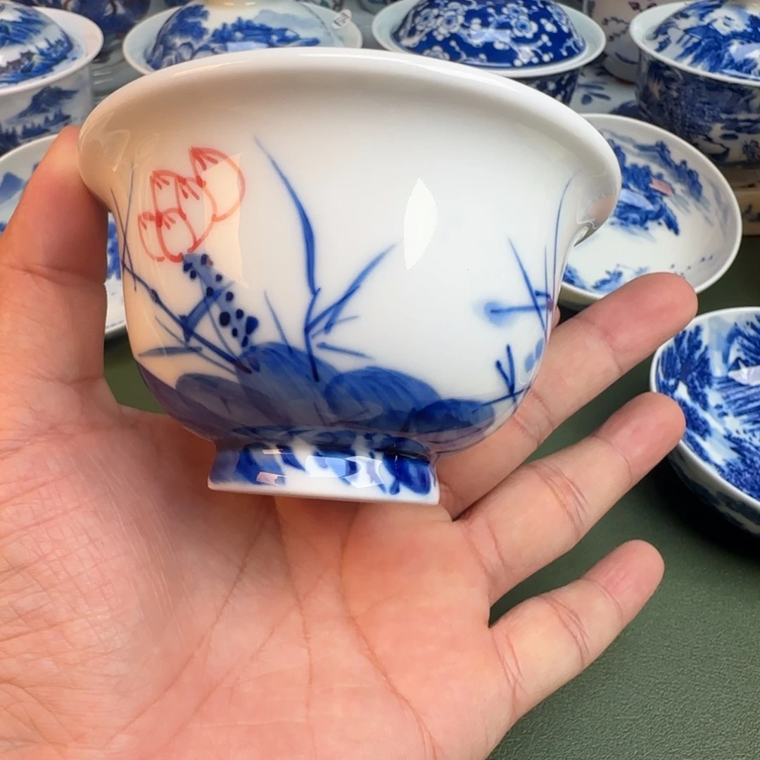 陶纯手工纯手绘茶具251