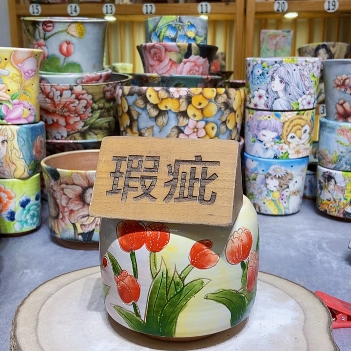 景德镇艺术手绘作品