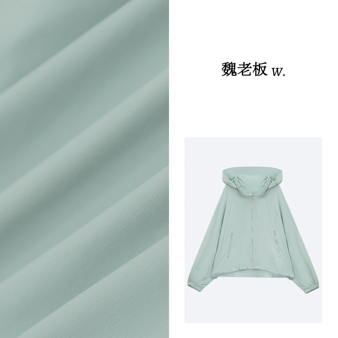 W.Diva【冰川时代】夏季欧若风进口定制原纱防晒短外套2C2635552