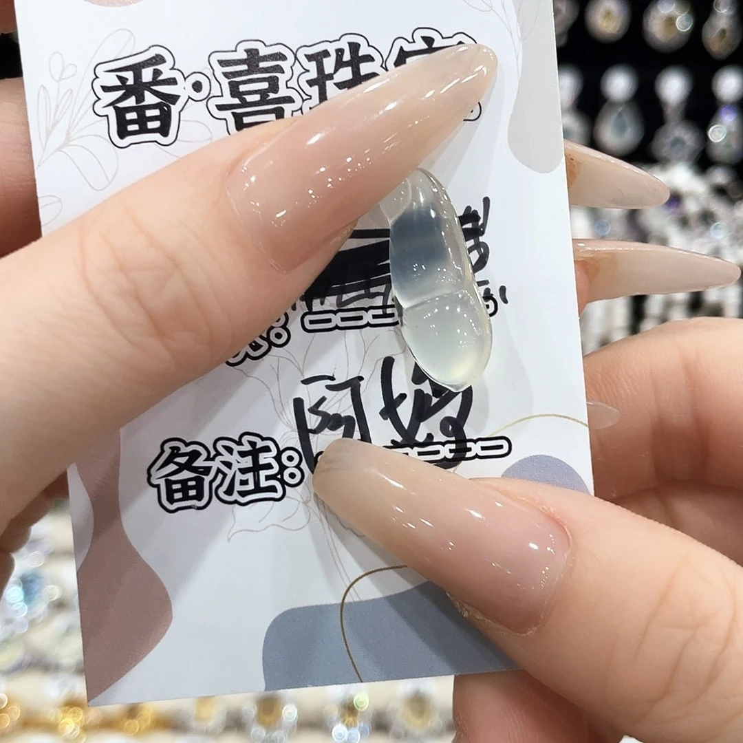 蛇纹石玉银S925镶嵌颈饰吊坠