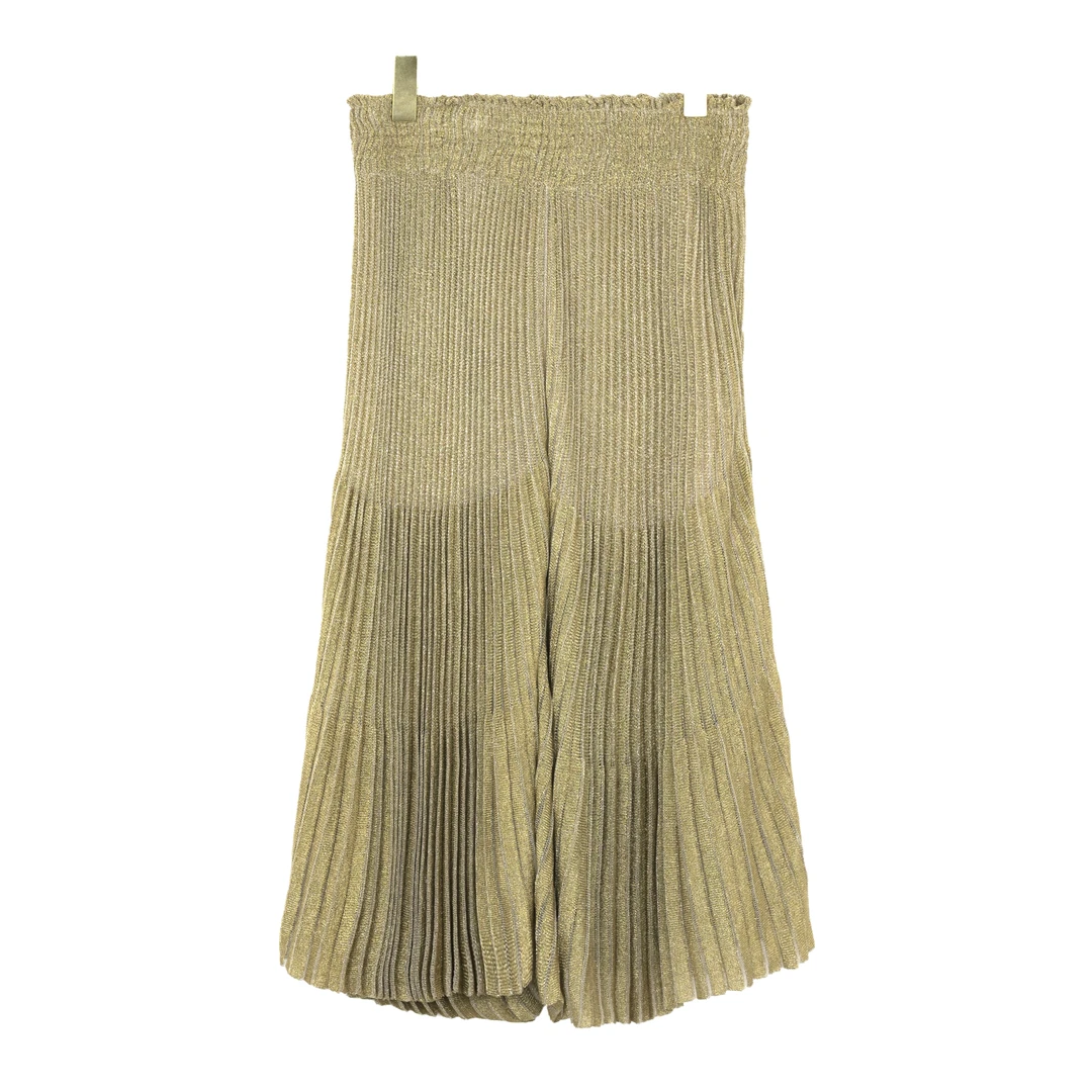 Blumarine女士高腰半身裙百褶高腰裙 6.2.63098.64