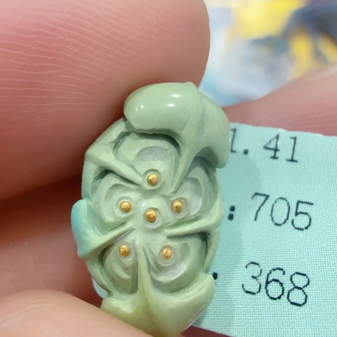 绿松石未镶嵌配饰