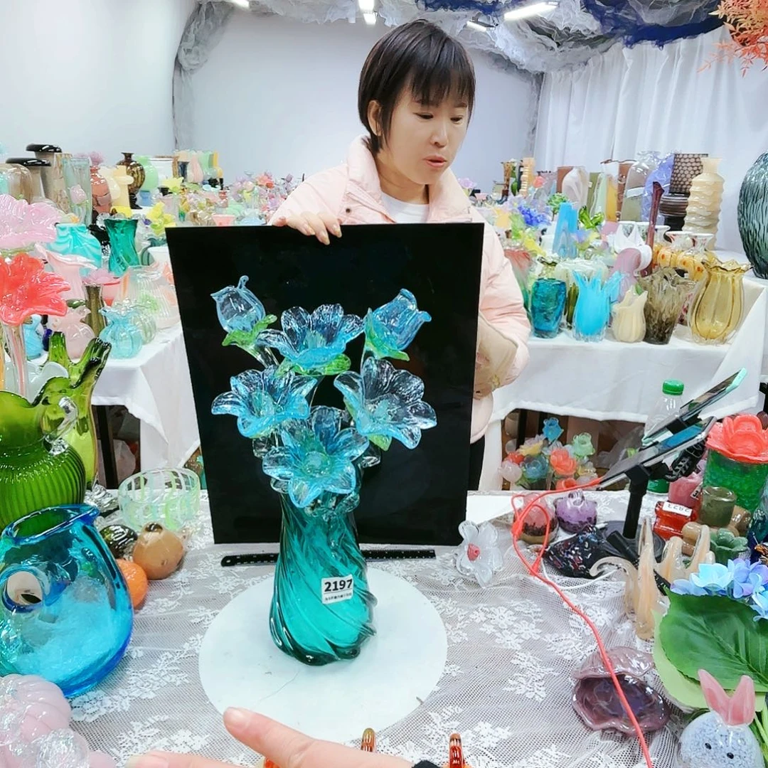 琉璃花瓶花器艺术品